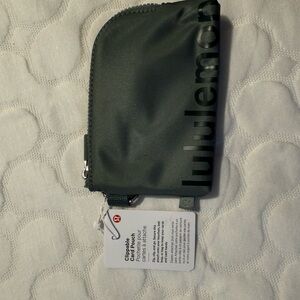 lululemon athletica Green Key & Card Holder
